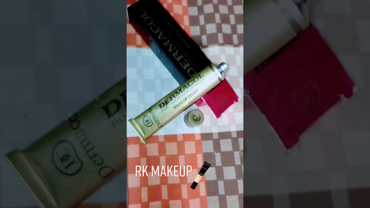 Dermacol Makeup Cover Foundation Tube Available in Two Different Shades Just Rs 250/- Each