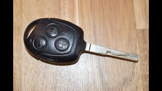 3 Button Ford Key fob battery replacement  EASY DIY