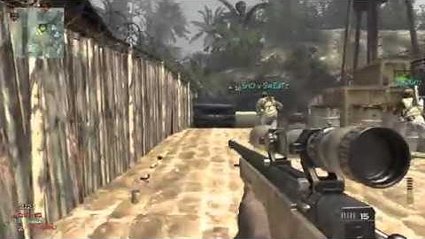 Mw3 no scope across map !