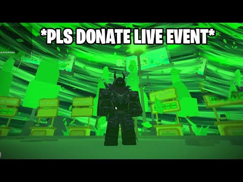 PLS DONATE LIVE EVENT!! [Roblox live!] 