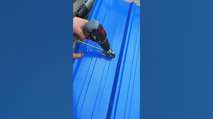Iron sheet cutting roller- Good tools and machinery make work easy