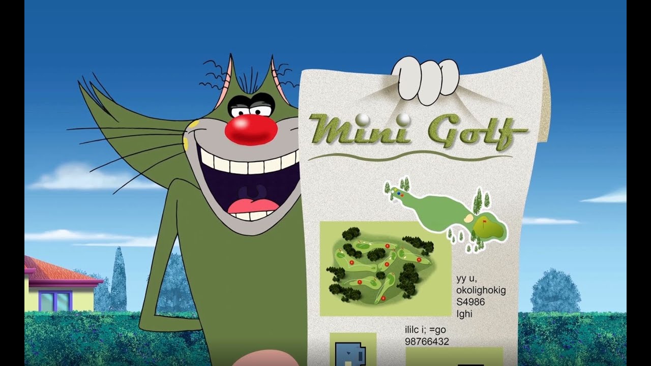 Oggy and the Cockroaches ⛳ Jack is a MINI GOLF professional ⛳ Full Episode  in HD - YouTube