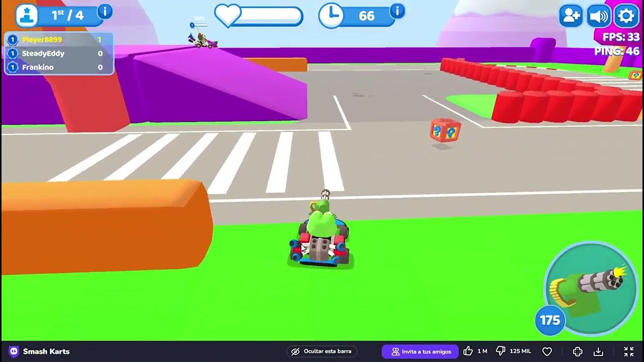 Smash Karts 🕹️ Juega en 1001Juegos Google Chrome 2023 12 09 20 44 53