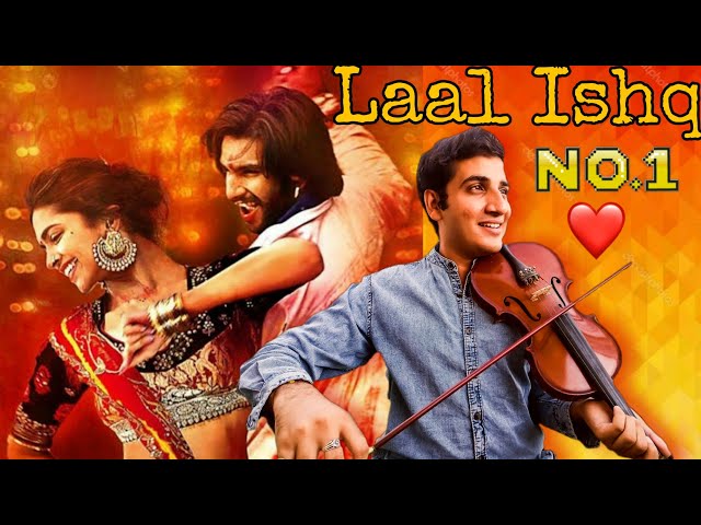 Laal Ishq Violin Cover | ft.Chinmay Gaur | class=