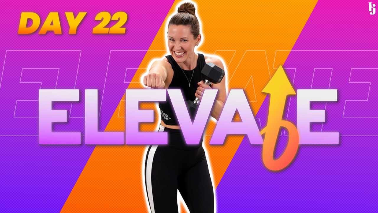 40-минутная тренировка для укрепления мышц рук и бокса для женщин старше 40 лет | ELEVATE День 22...