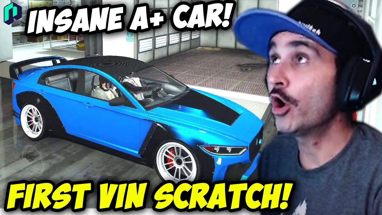 Summit1g STEALS INSANE A+ CAR AND VIN SCRATCHES IT! ! | GTA 5 NoPixel RP
