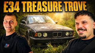 We Got a FREE BMW E34… If We Can Get It Out! 🔥 We Got a FREE BMW E34… If We Can Get It Out! 🔥