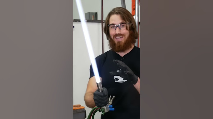 World's first proto-lightsaber!
