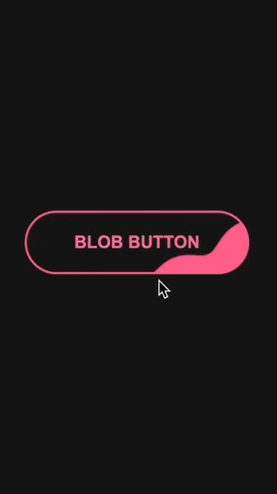 Animation Blob Button Using Html and Css #jaincoder #html #html5 #css # ...
