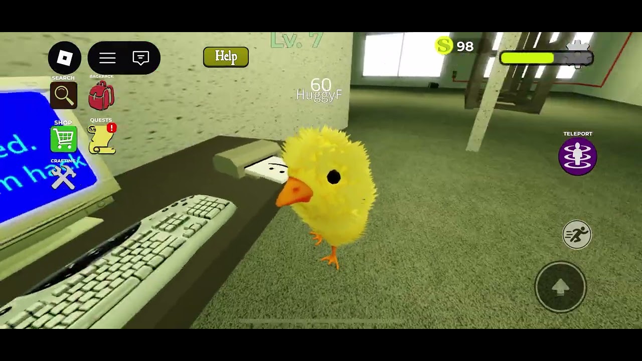 Playing shrek in the backrooms because I was board part1