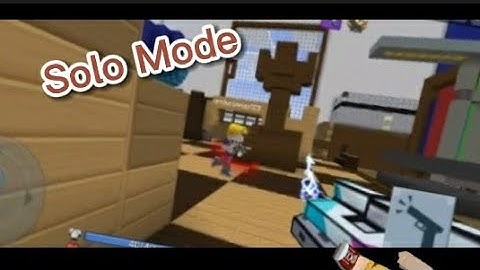 Play Bulid And Shoot In Solo Mode! | Blockman go Gameplay
