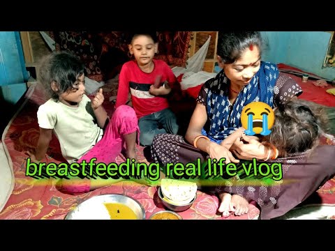 Breastfeeding real life vlog - YouTube