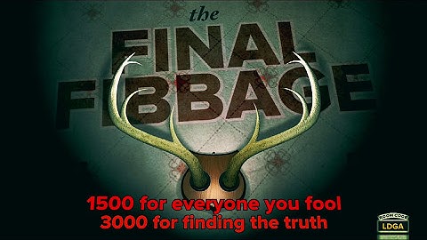 Quiz Night: Fibbage XL Part 2