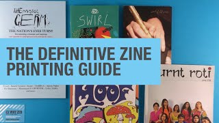 The Definitive Zine Printing Guide at Ex Why Zed #zines #magazine #printing #inspiration
