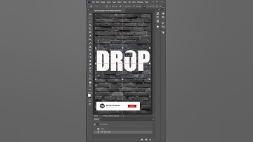 Photoshop Trick: Perspective Text on a Brick Wall (Beginner-Friendly)