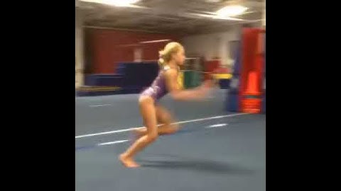 Front handspring front tuck front tuck