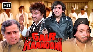 Download Lagu Gair Kaanooni Full Movie | 80s Bollywood Action Thriller | Govinda, Rajinikanth, Sridevi, Kader Khan MP3