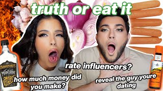 TRUTH OR EAT IT with Manny mua | WE TELL ALL.