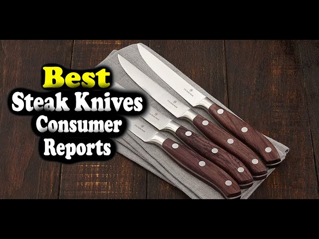 BEZIA Steak Knives, Non-Serrated Steak Knives Set of 4, 5 Inch German  Stainless Steel Steak Knife, 4 Pieces Razor Sharp Straight Edge Steak knife  with