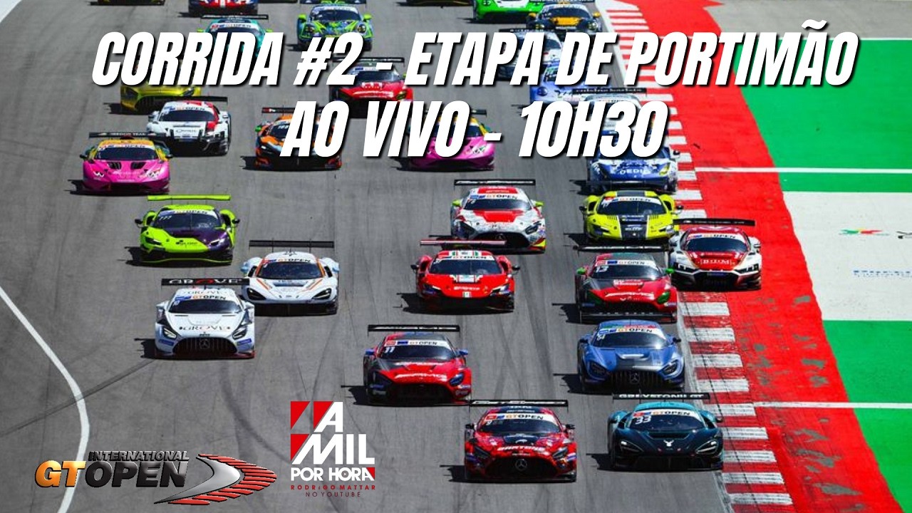 🟣INTERNATIONAL GT OPEN 2026 | ETAPA DE PORTIMÃO - 2ª CORRIDA | AO