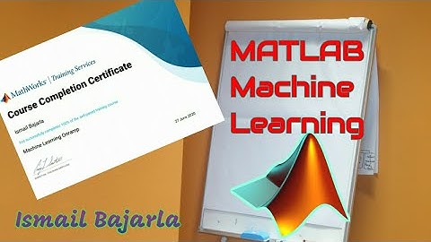 Machine Learning MATLAB Course