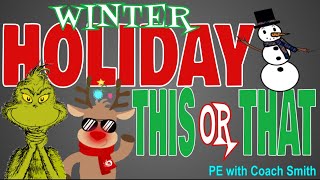 Winter HOLIDAY 🎄🎅🏼This or That | BrAin BrEaK | Warm up