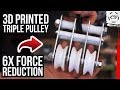 DIY Triple Pulley (Creating An Unstoppable Force)