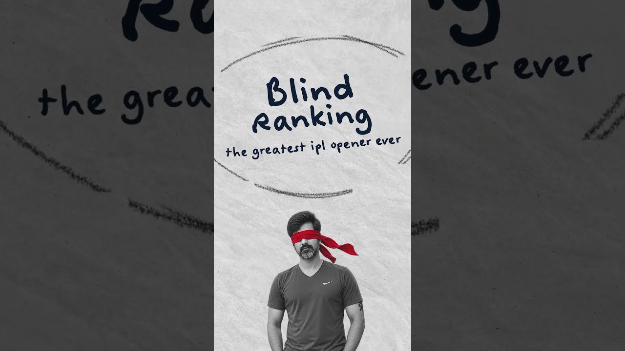 Who Are the Greatest Openers in IPL History? | Badri Blind Ranking | CRIC IT WITH BADRI |