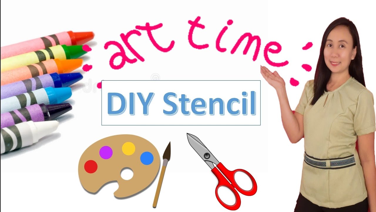 Inna's Creations: DIY: Homemade stencils for kids