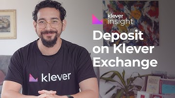 How to deposit crypto on Klever Exchange | Klever Insight