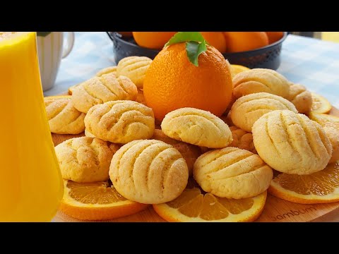 🍊mis kokulu portakallı kurabiye👍👌🍊🍊