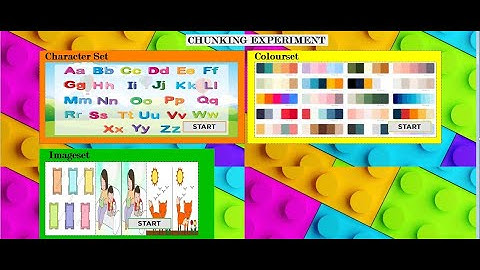 VB.NET (Interaksi Manusia Dan komputer) - Chunking Experiment (Demo)