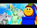 боб поезд вокруг света | песни для детей | Bob Train Around The World | Kids Tv Russia