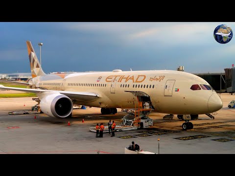 TRIP REPORT | Etihad Airways NEW 787-9 (ECONOMY) | Kuala Lumpur to Abu Dhabi | World Trip #10
