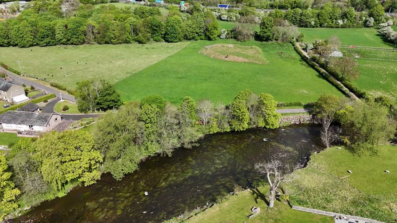 Eye in the Sky - Eamont Bridge - Including King Arthurs Round Table and Mayburgh Henge - May 2025