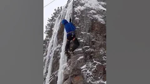 Mixed climbing demo from Nathan Kutcher