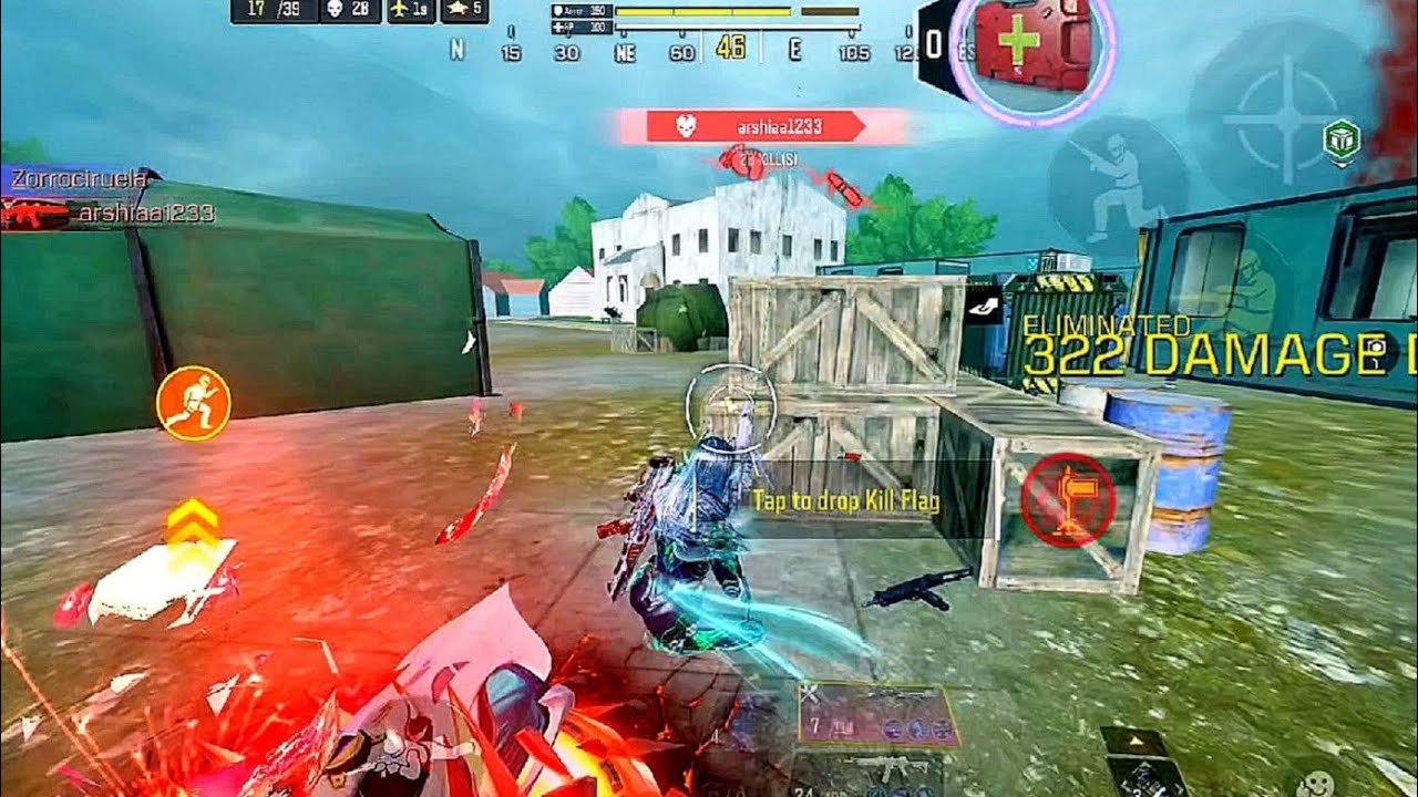 “1v4 Clutch in Alcatraz | COD Mobile BR Insane Full Gameplay!”