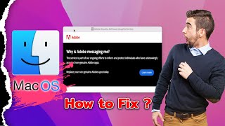 Adobe genuine software integrity service | popup removal | For Mac |  ลบการแจ้งเตือน Adobe ใน Mac OS