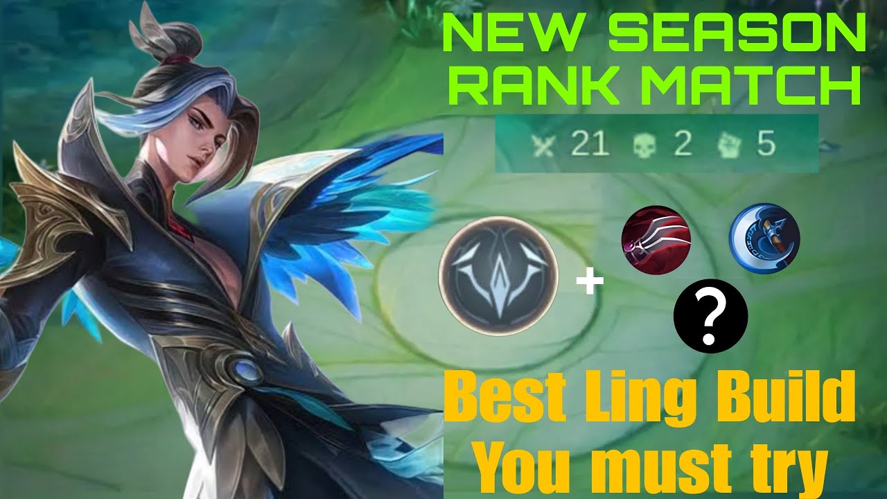 Must try this Ling build for Ling users🔥 || New Season Ling Rank Match