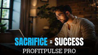 SACRIFICE = SUCCESS | Powerful Motivation Video For Success | PROFITPULSE PRO