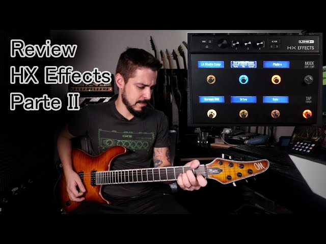 Review HX Effects Parte II - Amplificador, Midi, Pedal Externo