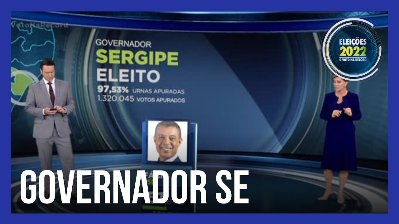 Fábio, do PSD, é eleito governador de Sergipe