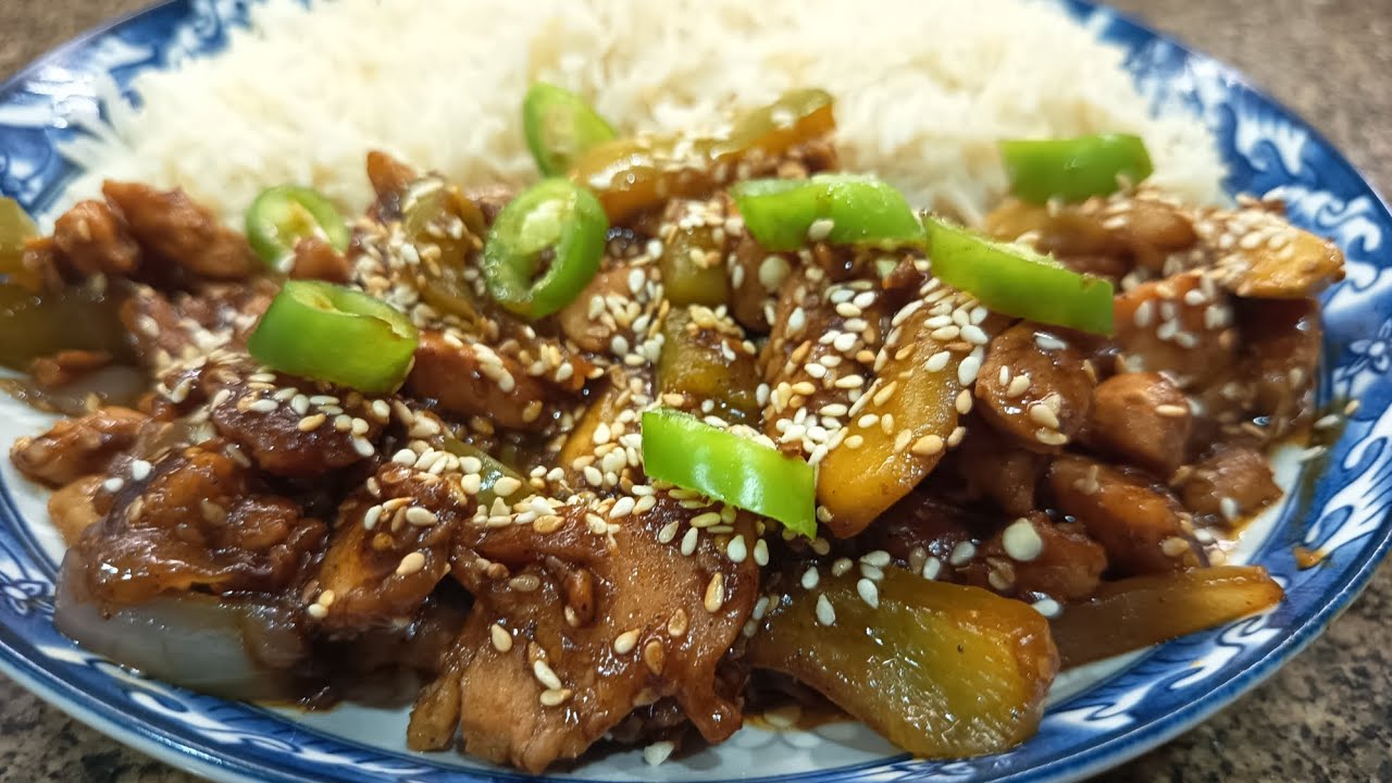 #دجاج #بصوص الصويا #على #طريقتي