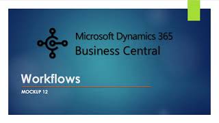 D365Bc Workflow On Dbc