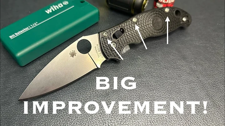 Spyderco Manix 2 LW Disassembly/Maintenance
