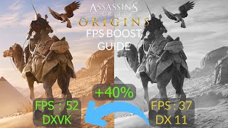 Assassin's Creed Origins FPS Boost Guide For Low End PCs.40% FPS Boost With Custom Settings. screenshot 4