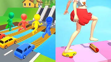 Shape shifting VS ASMR Tippy Toe - All Level Gameplay Walkthrough Android iOS Ep9