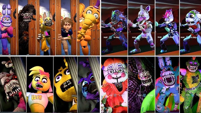 Every animatronic got upgraded [FNAF Security Breach] 