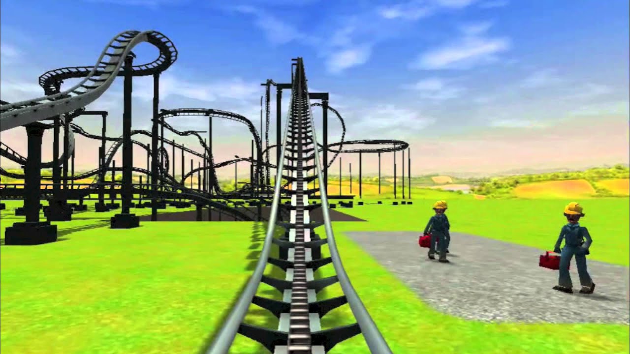 Twister Ride Rct3 RCT3 Twister The Ride - YouTube