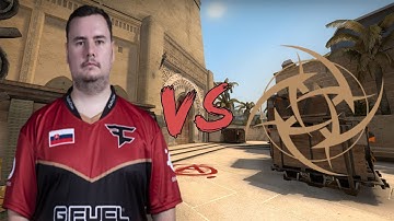 CSGO: POV FaZe GuardiaN vs NiP (35/14) mirage @ EPICENTER 2018